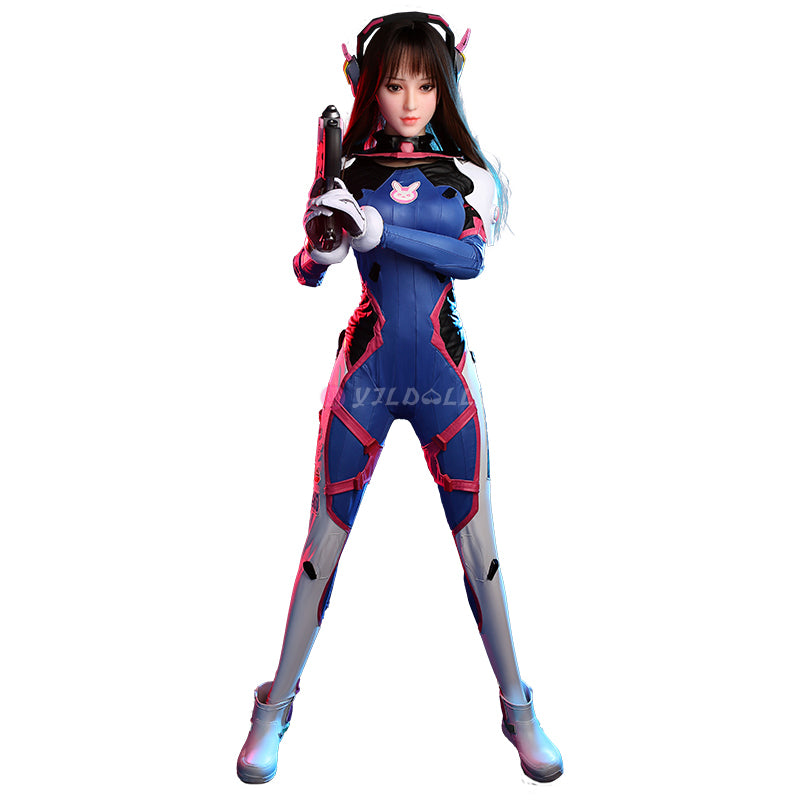 Sexuální panenka Yoko D.Va (YJL Doll 155cm C-Cup #825 TPE+silikon)