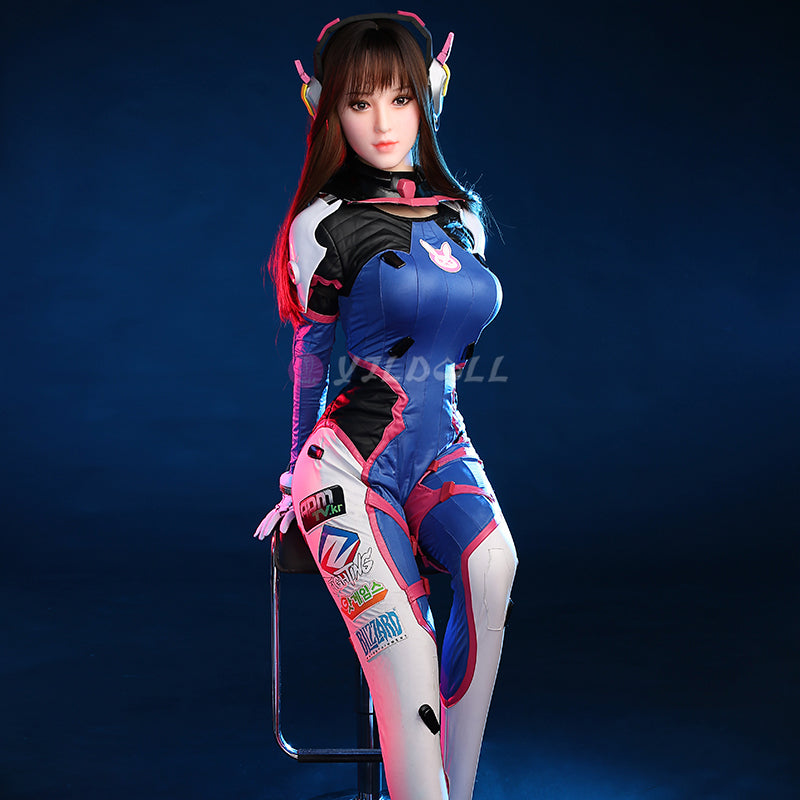 Sexuální panenka Yoko D.Va (YJL Doll 155cm C-Cup #825 TPE+silikon)