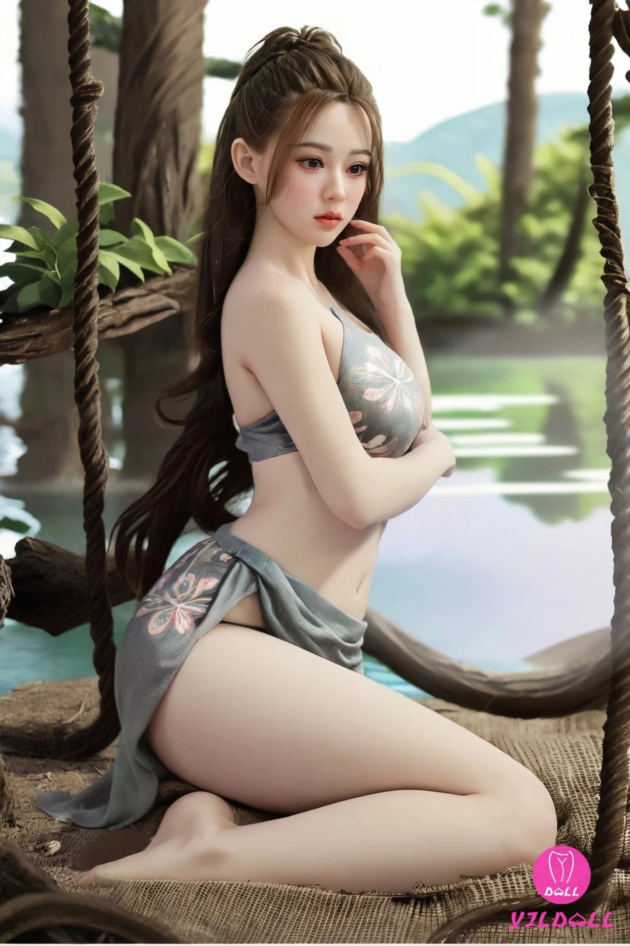 Elliot Sex Doll (YJL Doll 168 cm e-cup #402 TPE+silikon)