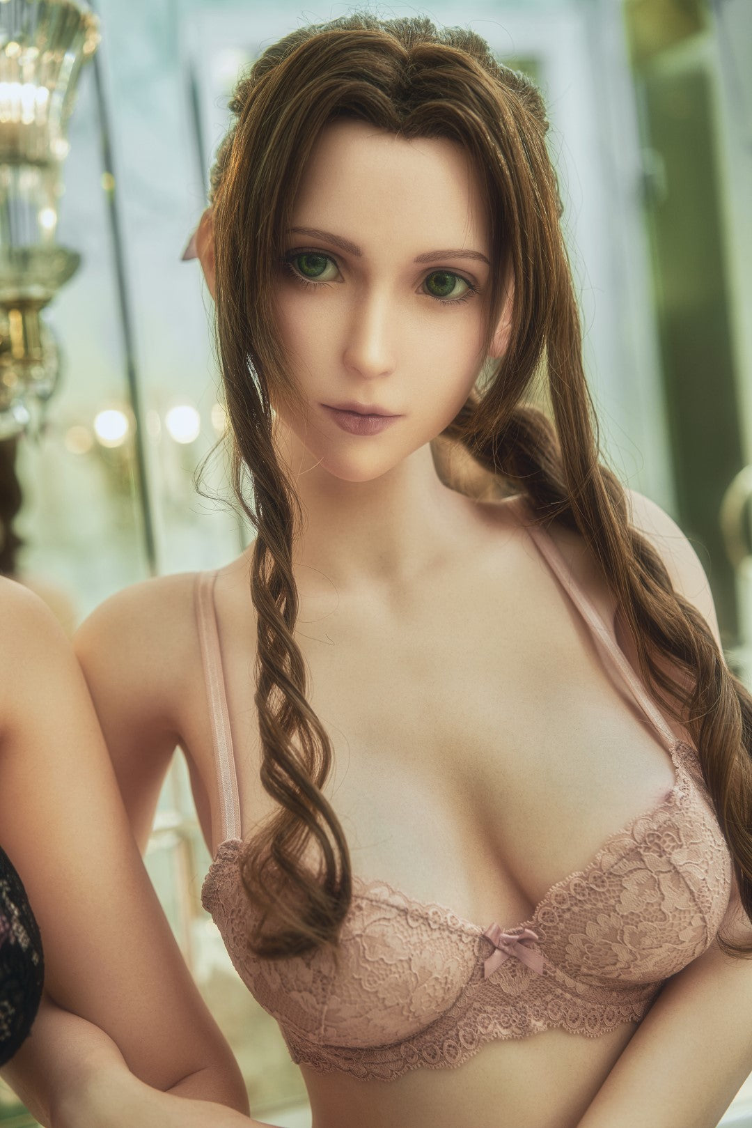 Aerith Sex Doll (Game Lady 167 cm D-kupa č. 04 silikon)