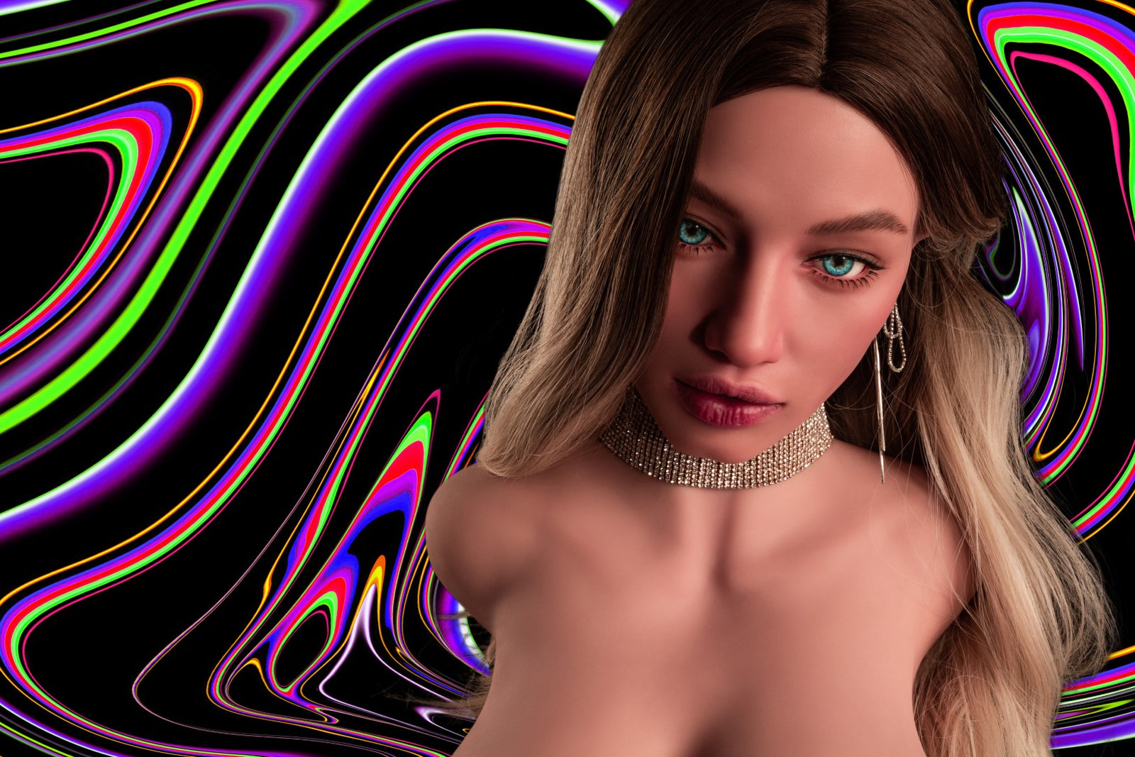 Sola Torso Sex Doll (Climax Doll Pro 110cm L-hrnek TPE+silikon)