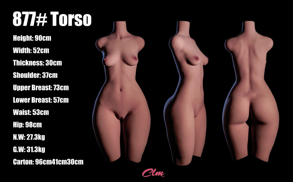 Sexuální panenka Maslan Torso (Climax Doll Classic 90 cm A-pohár TPE)