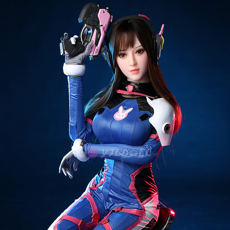 Sexuální panenka Yoko D.Va (YJL Doll 155cm C-Cup #825 TPE+silikon)