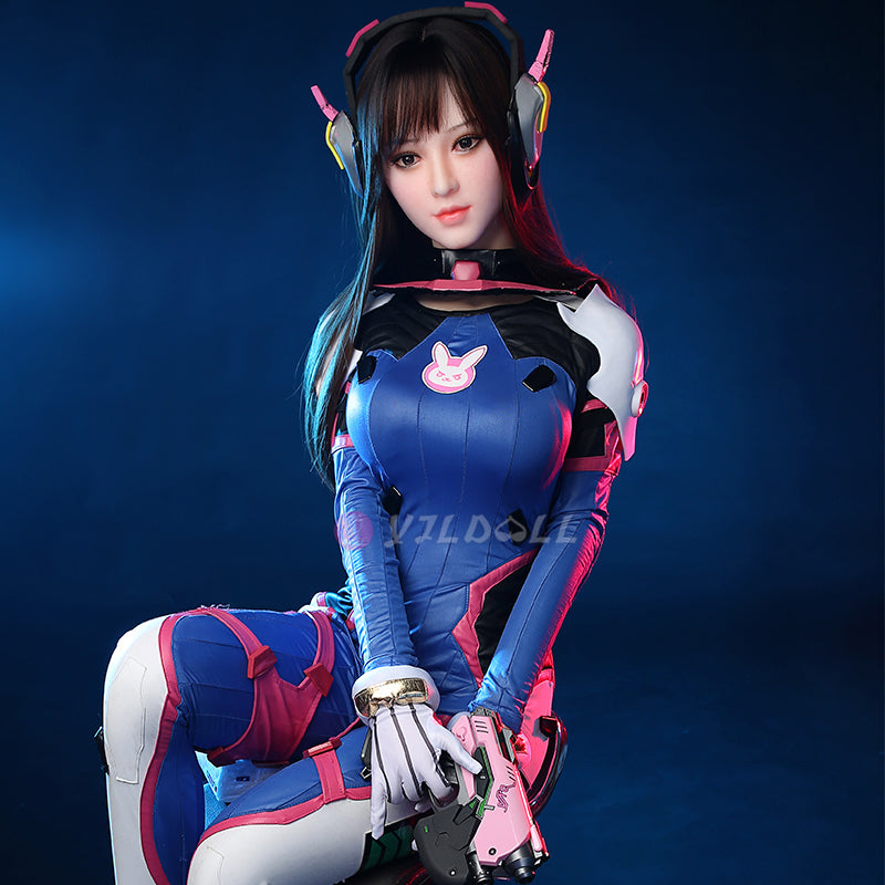 Sexuální panenka Yoko D.Va (YJL Doll 155cm C-Cup #825 TPE+silikon)