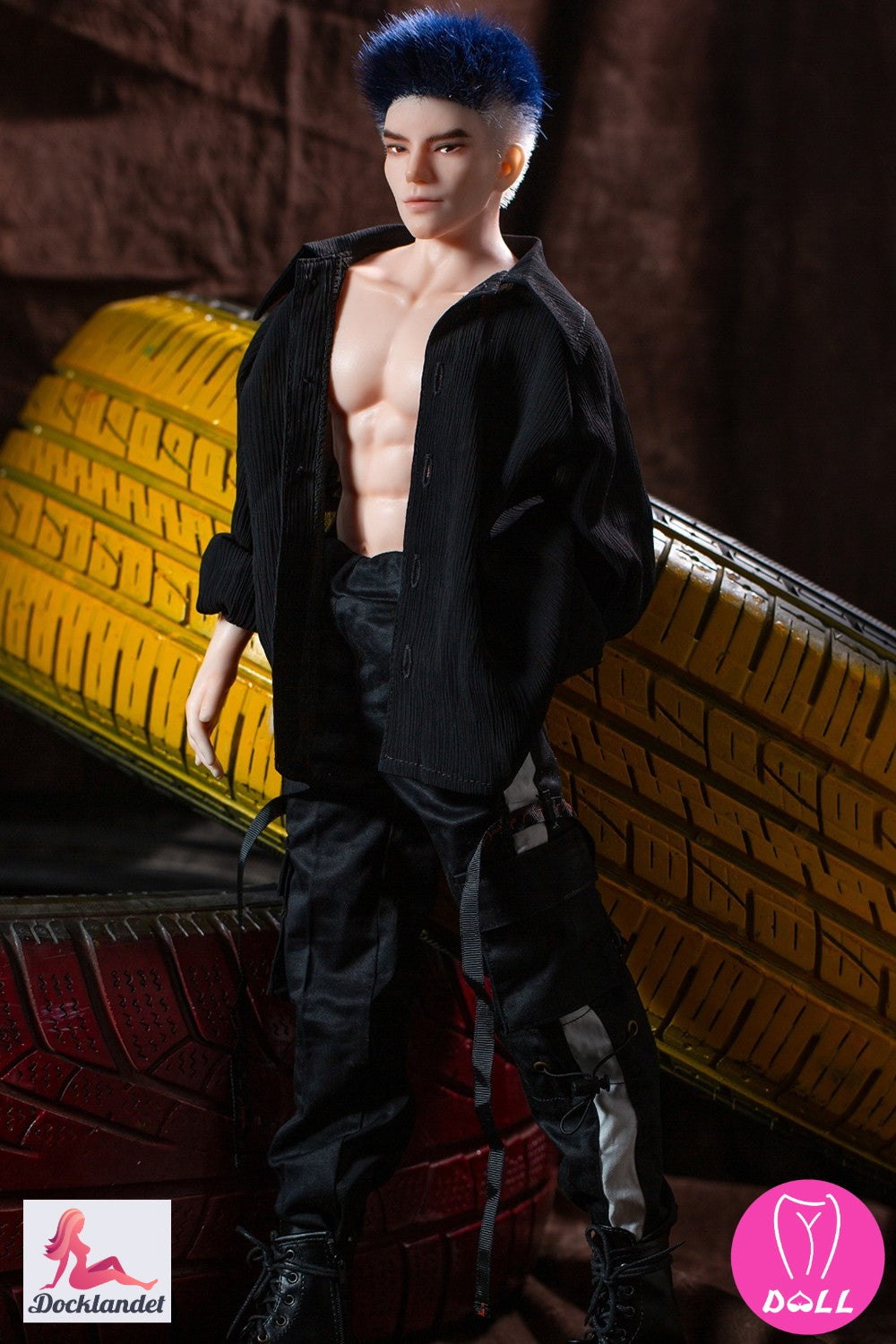 Paul mužská sexuální panenka (YJL Doll 62 cm MD015 silikon)