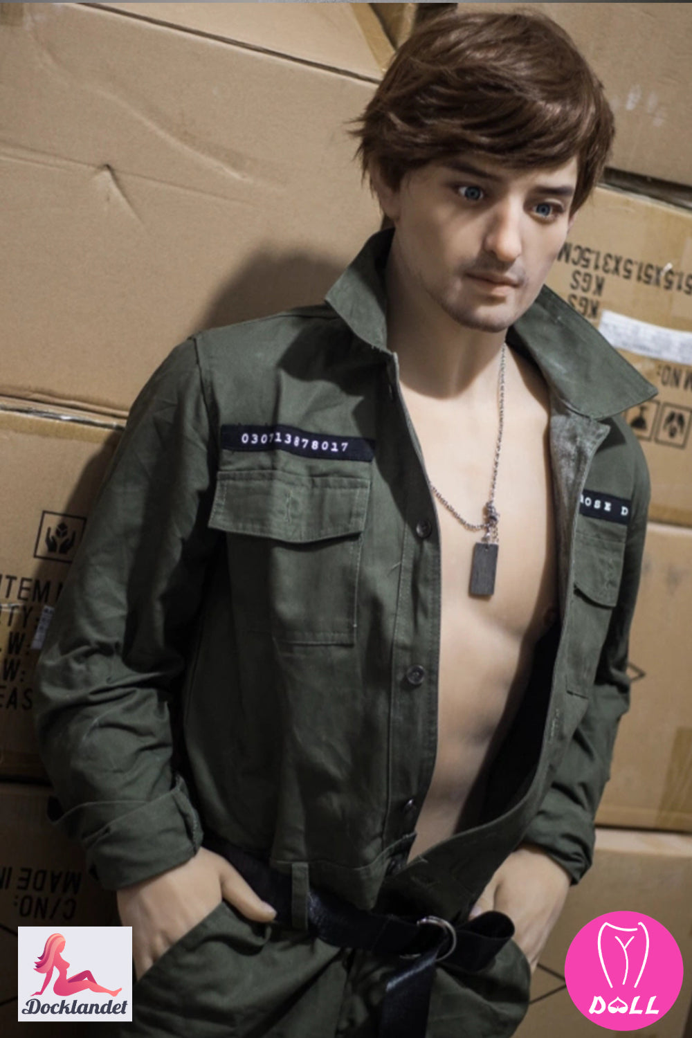 Robert mužská sexuální panenka (YJL Doll 175 cm MD006 TPE)