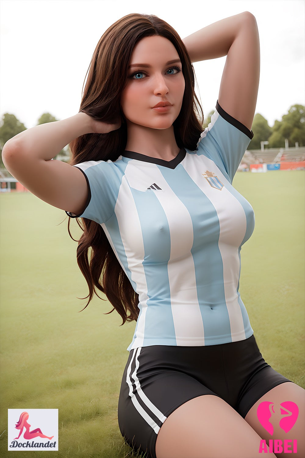 Sexuální panenka Andrea (Aibei Doll 166cm D-Cup #AB18 TPE+silikon)