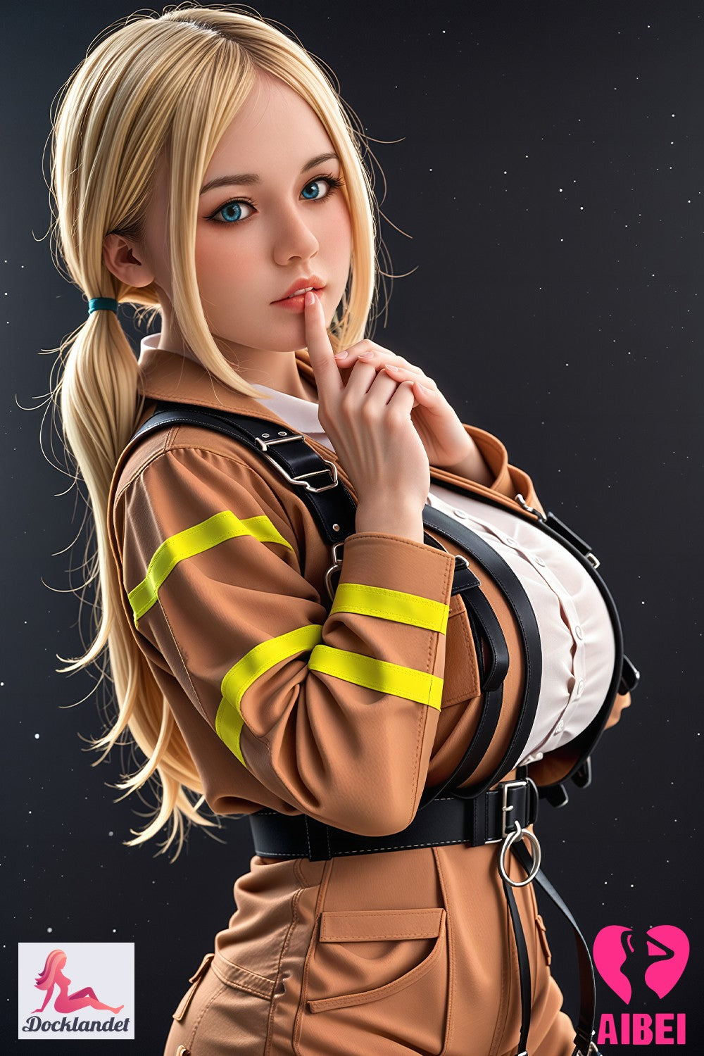 Belinda Sex Doll (Aibei Doll 153CM N-KUPA #AB8 TPE+Silikon)