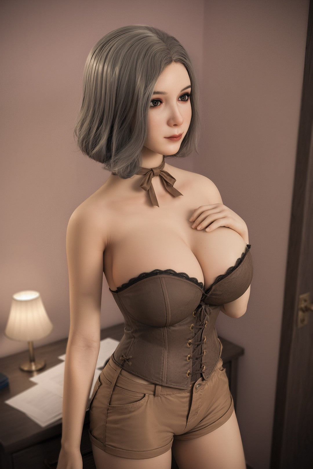Delores Sex Doll (Aibei Doll 153CM N-KUPA #AB17 TPE+Silikon)