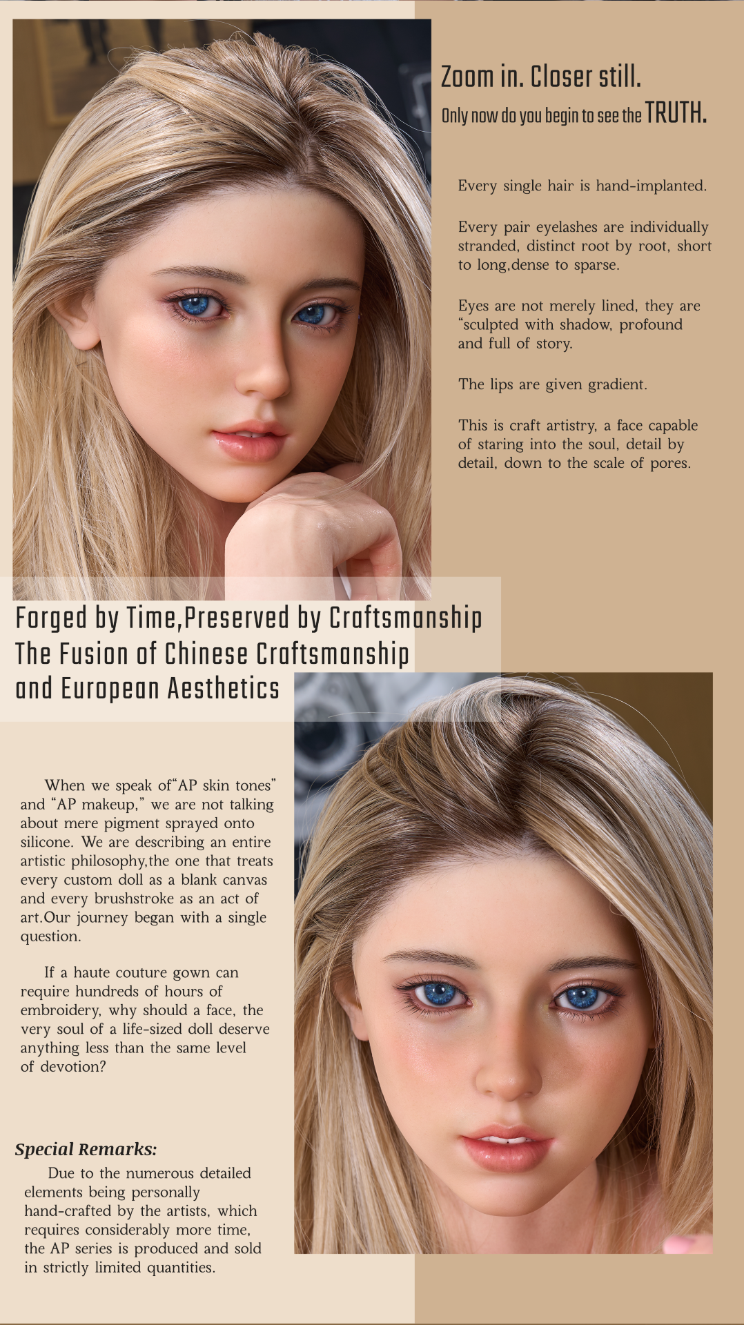 Sexuální panenka Mona Model 20R Deluxe (Gynoid Doll 163 cm silikonový E-Cup)