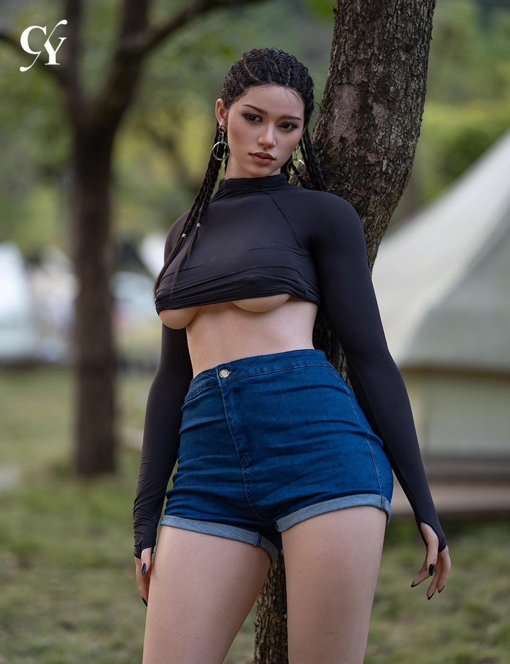 Amber Sex doll (TOP CYDOLL 170cm D-cup TPE+silicone)