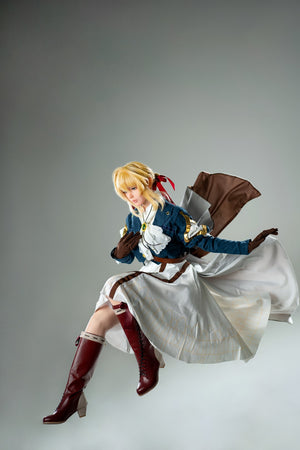Violet Sex Doll (Game Lady 156cm D-kupa Anime No.12 Silicone)