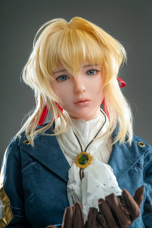 Violet Sex Doll (Game Lady 156cm D-kupa Anime No.12 Silicone)
