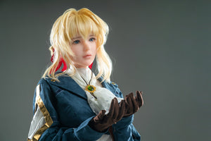 Violet Sex Doll (Game Lady 156cm D-kupa Anime No.12 Silicone)