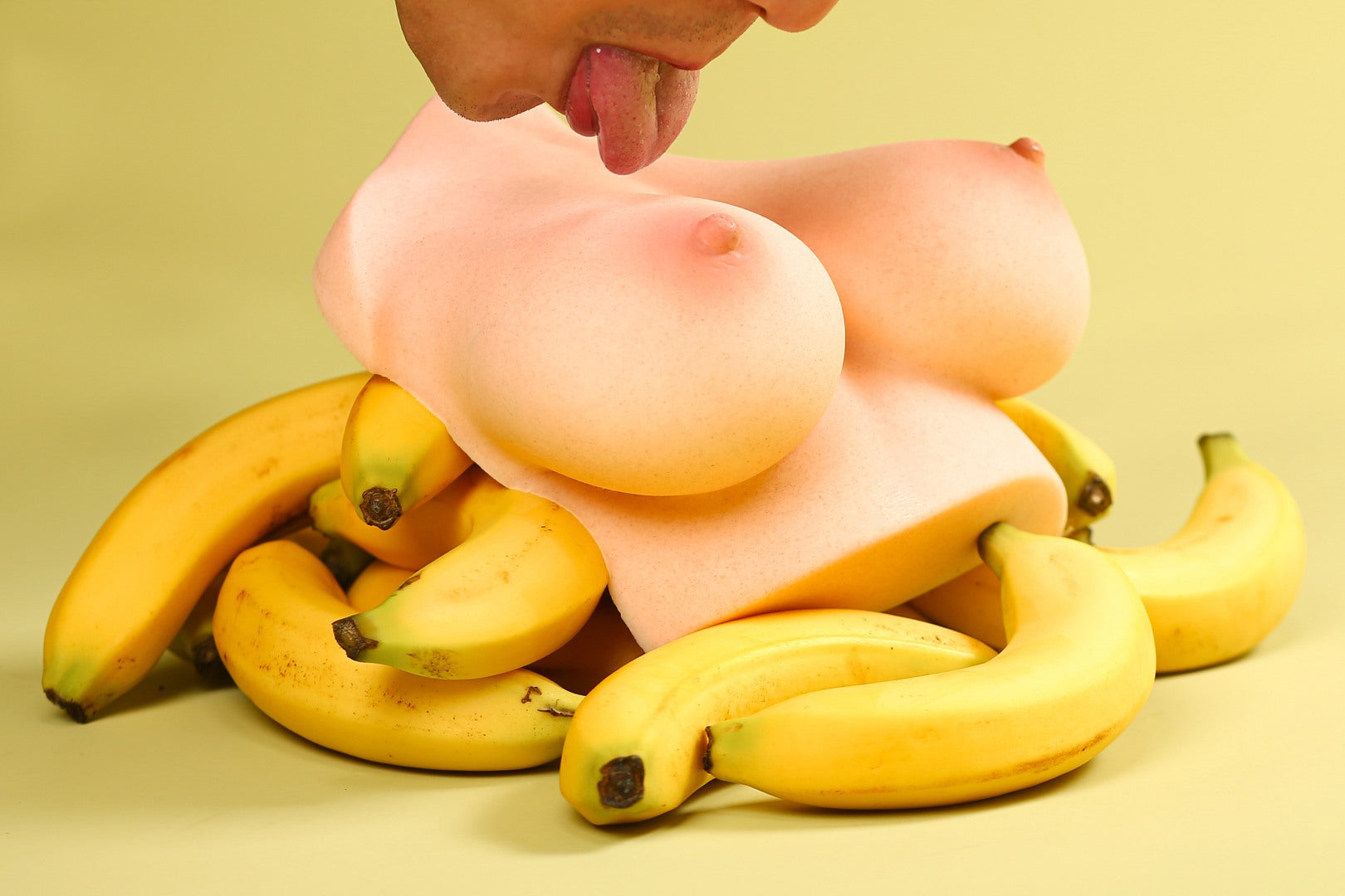 Prsa (m) sexuální panenka trupu (Climax Doll Silikon pro D-kupa)