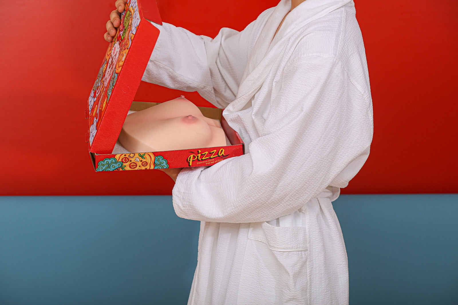 Sexuální panenka na prsa (S) Torzo (Climax Doll Pro A cup silikon)