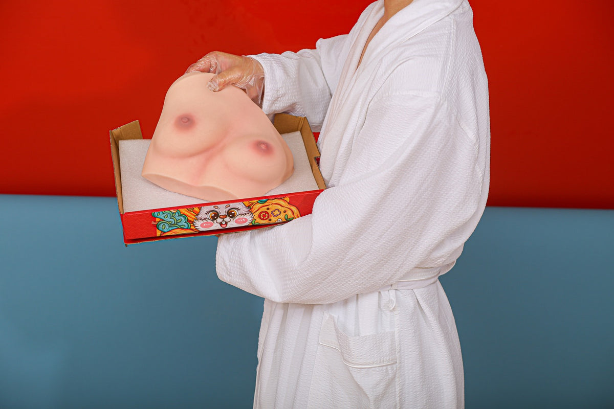 Sexuální panenka na prsa (S) Torzo (Climax Doll Pro A cup silikon)