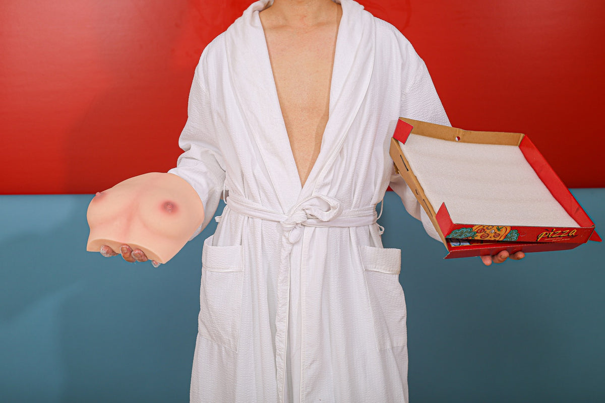 Sexuální panenka na prsa (S) Torzo (Climax Doll Pro A cup silikon)