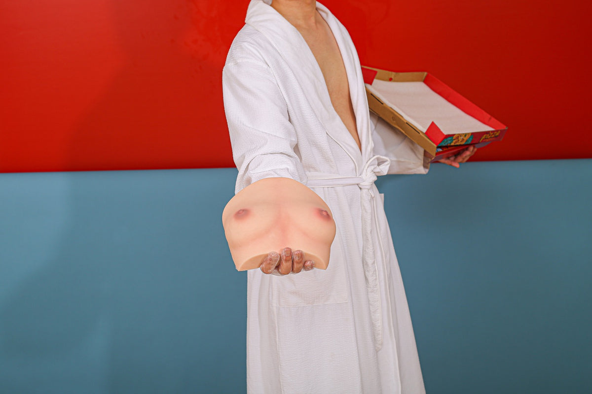 Sexuální panenka na prsa (S) Torzo (Climax Doll Pro A cup silikon)