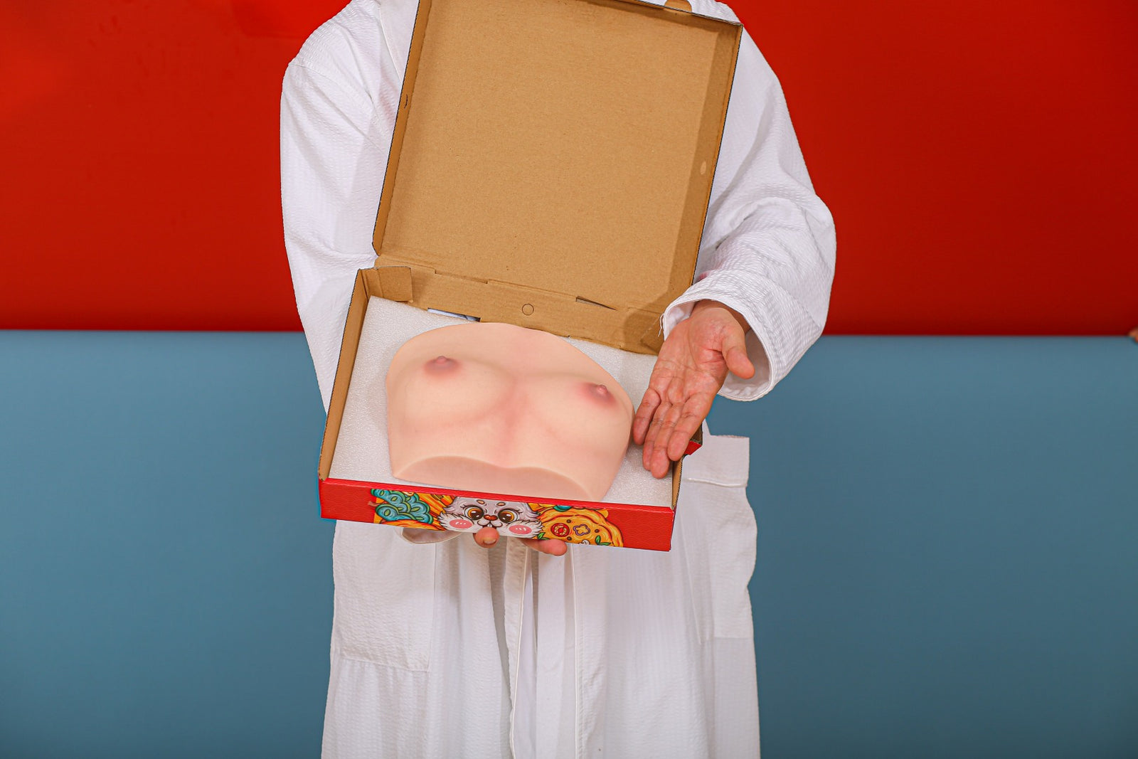 Sexuální panenka na prsa (S) Torzo (Climax Doll Pro A cup silikon)