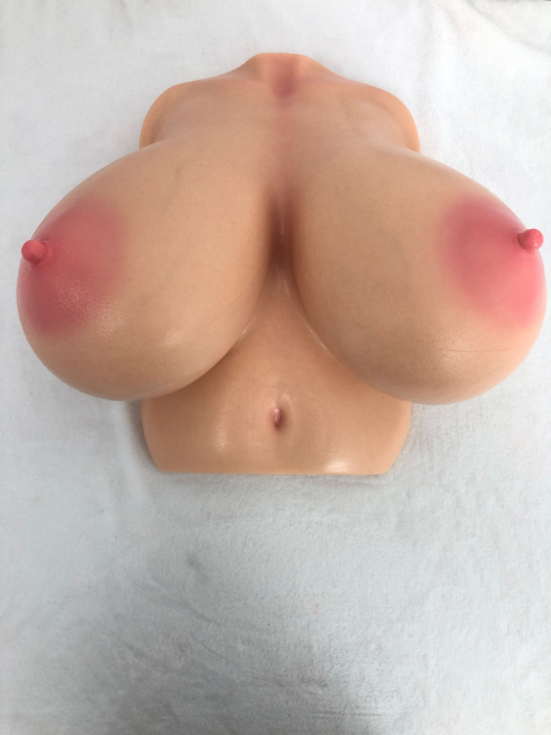 Prsa (xl) sexuální panenka trupu (Climax Doll Silikon pro G-Cup)