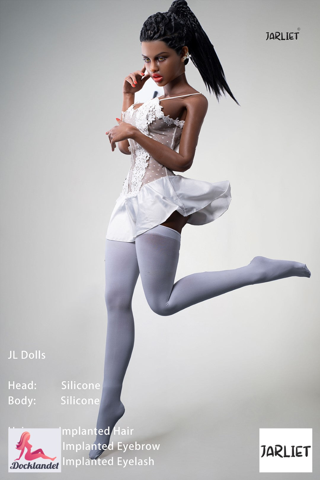 Nejlepší sexuální panenka (Jarliet 148cm silikonový E-Cup)