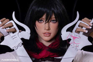 Mikasa Chloe Sex doll (FunWest Doll 159cm A-cup #035 TPE)