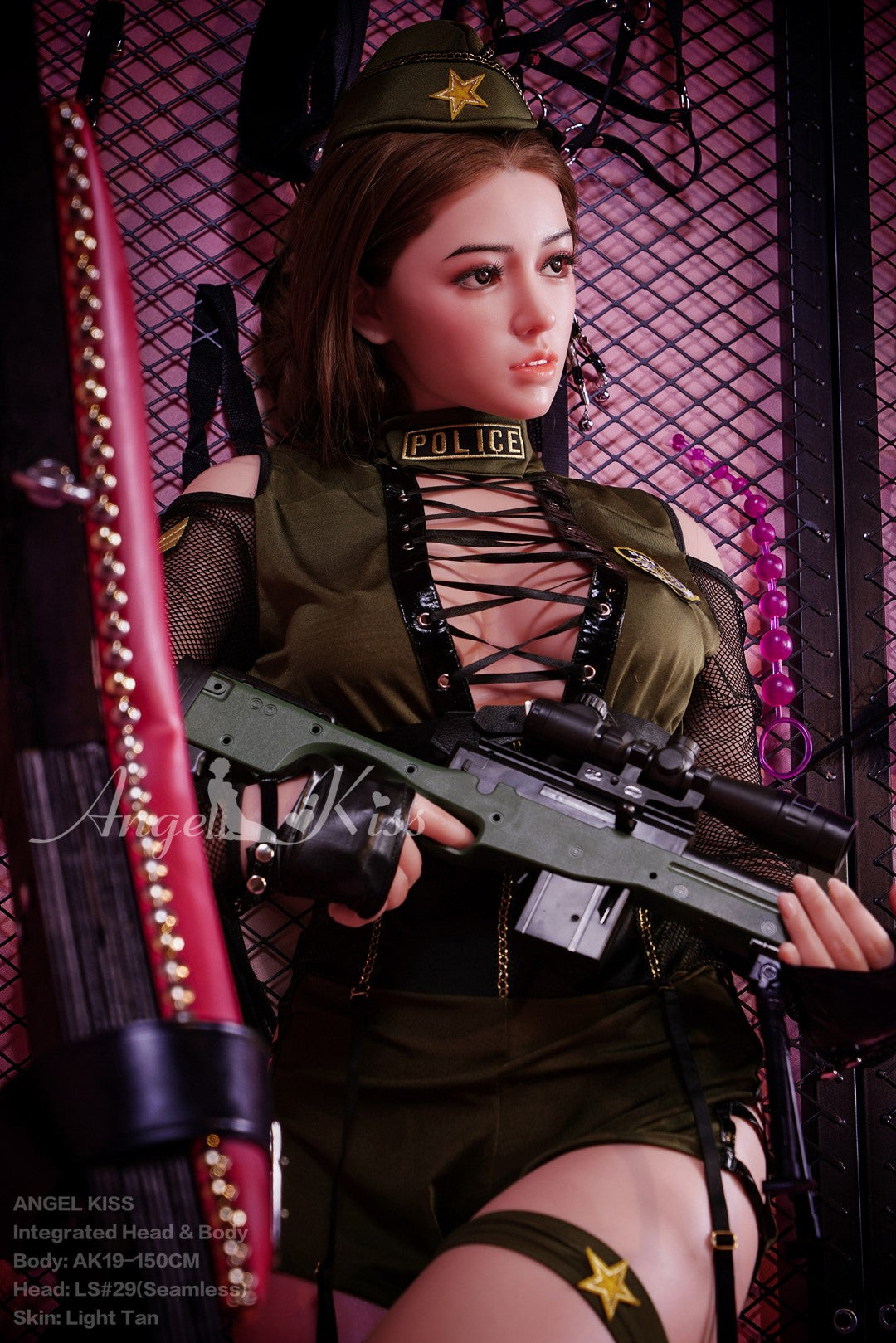 Christy Sex Doll (AK-Doll 150cm D-Cup #LS29 silikon)