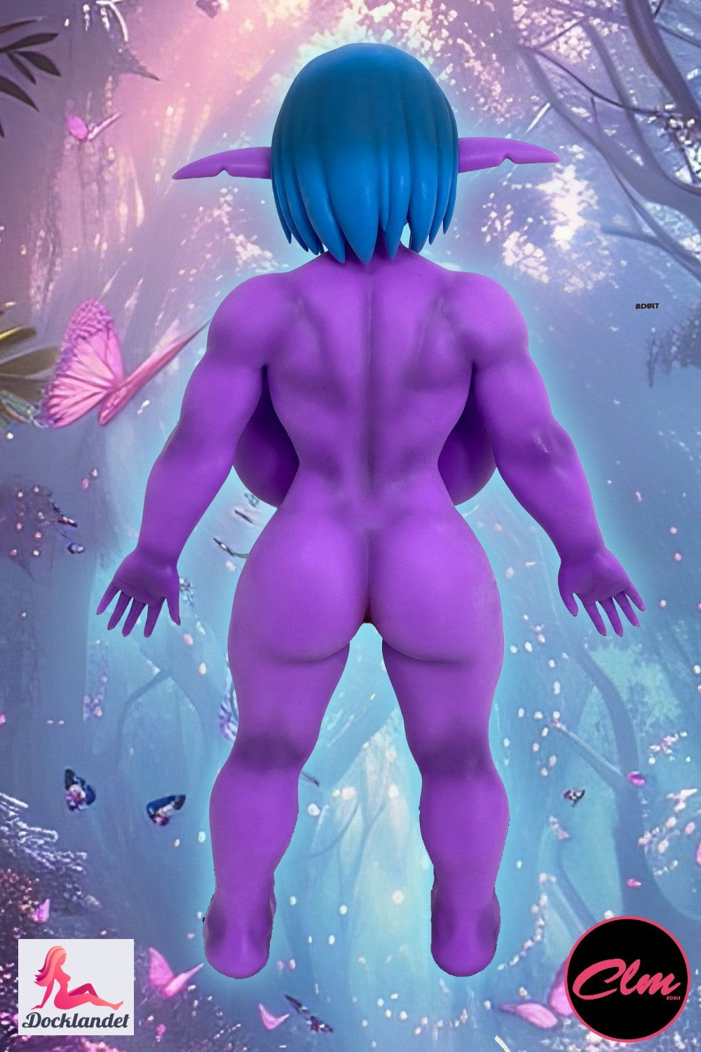 Zarga Night Elf Sexdocka (Climax Doll Mini 70cm V-kupa Silikon)