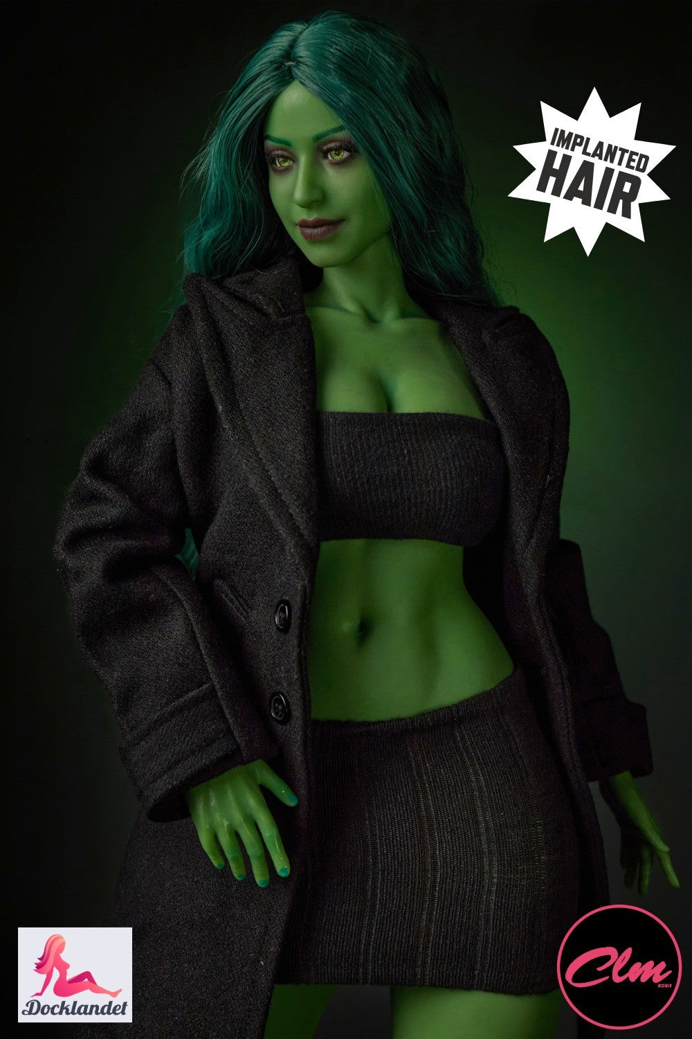 She Hulk Sexdocka (Climax Doll Mini 70cm D-kupa Silikon)