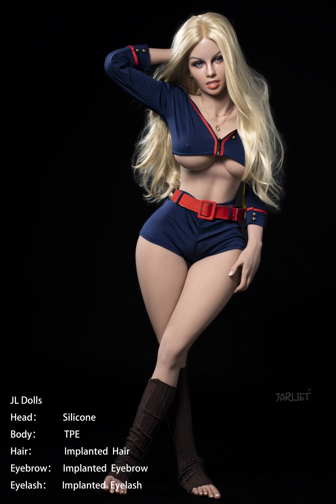 Sexuální panenka Blanche (Jarliet 148cm E-pohár TPE+silikon)