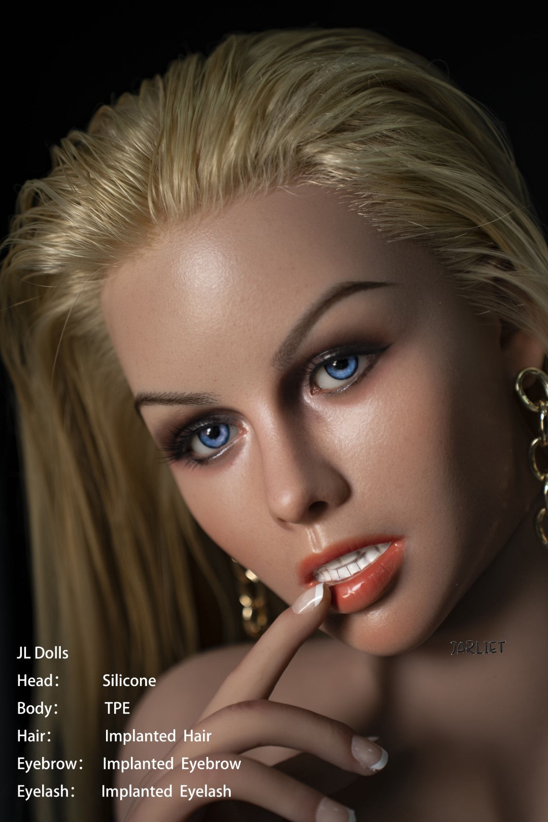 Sexuální panenka Blanche (Jarliet 148cm E-pohár TPE+silikon)