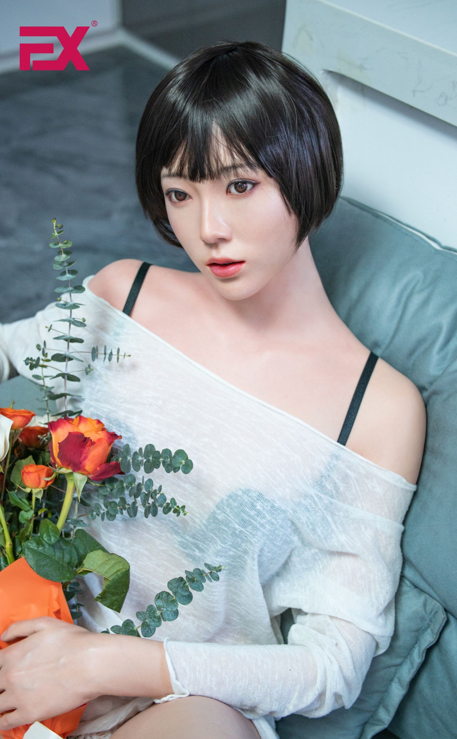 Sexuální panenka Monique V1 (EXDoll 164cm B-Cup #Exclone Silicone)