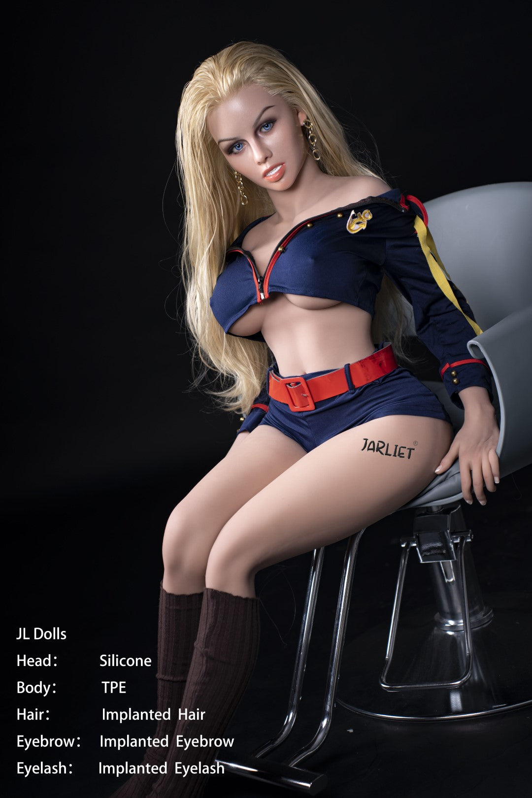 Sexuální panenka Blanche (Jarliet 148cm E-pohár TPE+silikon)