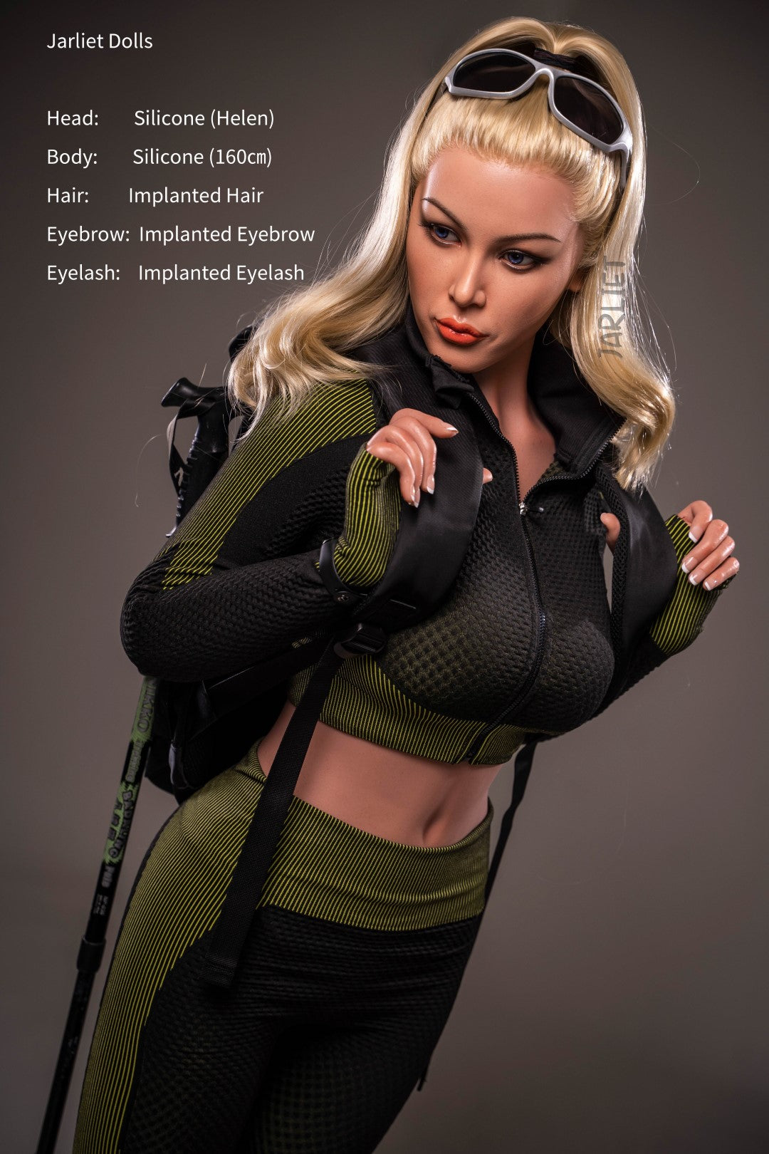 Sexuální panenka Helena (Jarliet 160 cm C-Cup silikon)