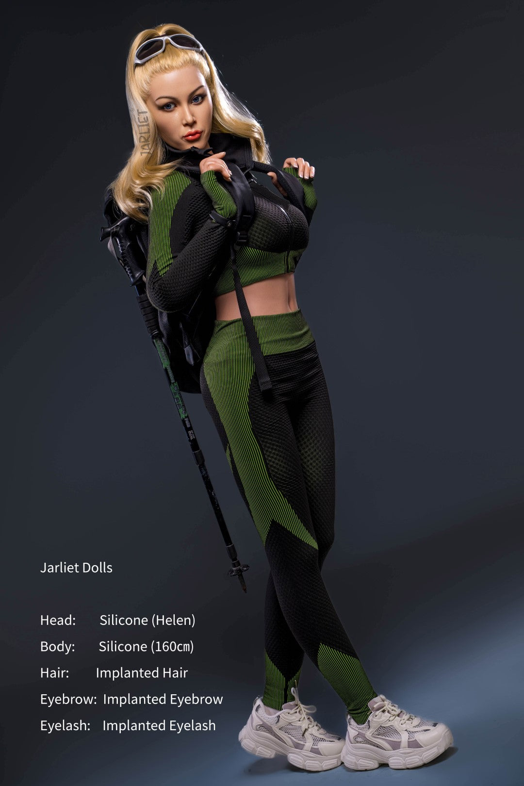 Sexuální panenka Helena (Jarliet 160 cm C-Cup silikon)
