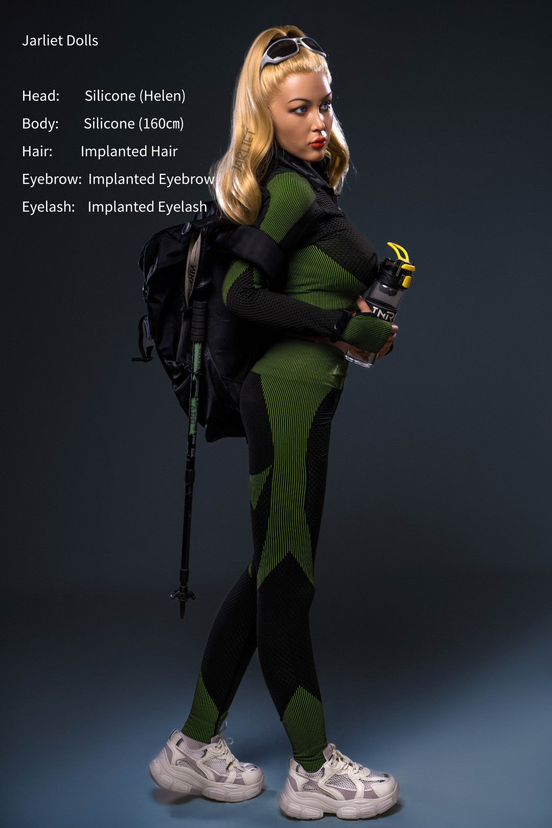 Sexuální panenka Helena (Jarliet 160 cm C-Cup silikon)