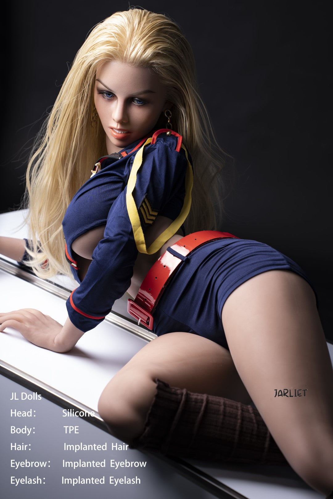 Sexuální panenka Blanche (Jarliet 148cm E-pohár TPE+silikon)
