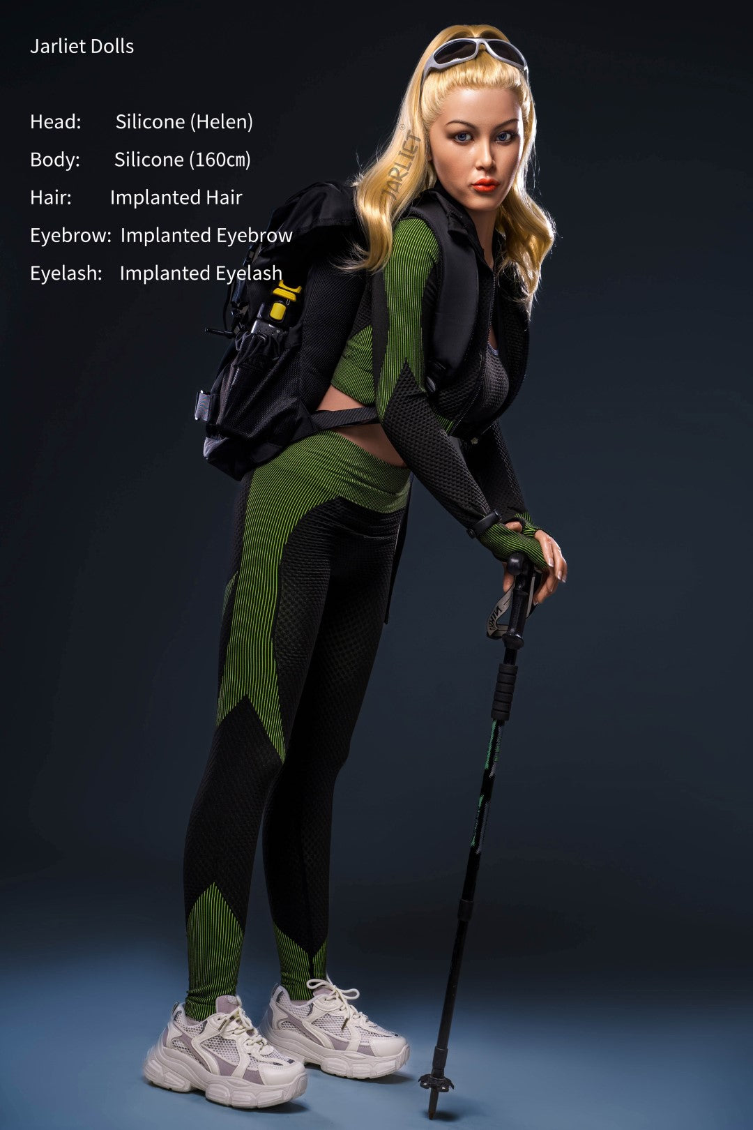 Sexuální panenka Helena (Jarliet 160 cm C-Cup silikon)