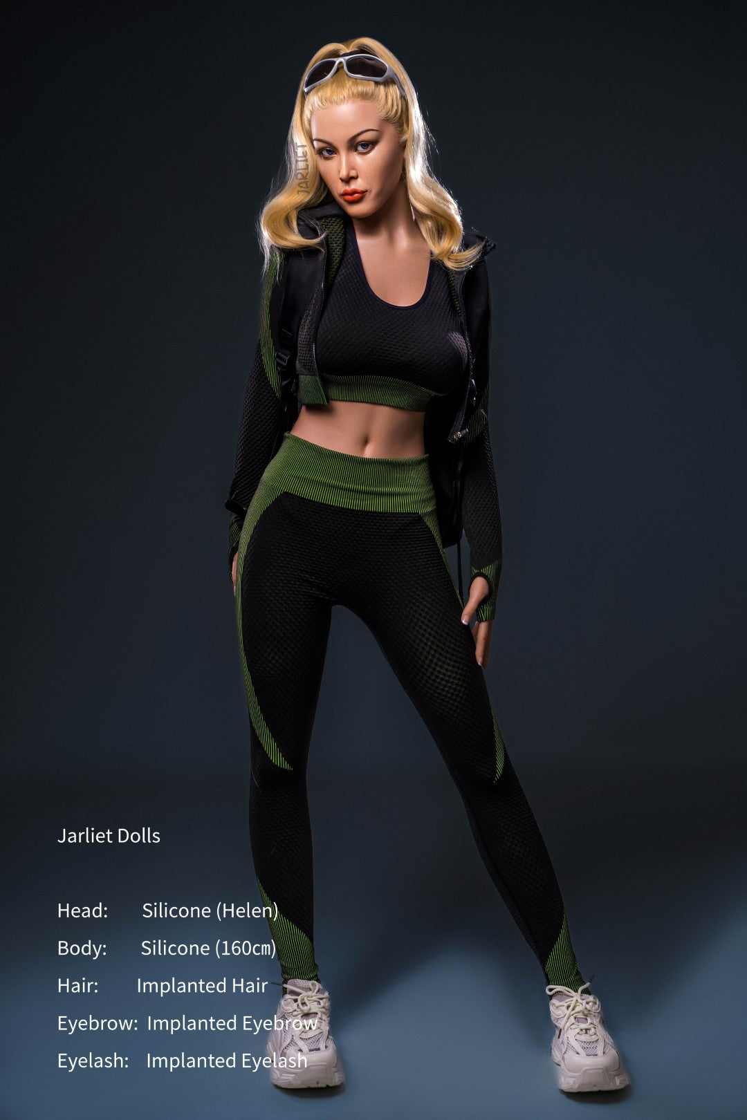 Sexuální panenka Helena (Jarliet 160 cm C-Cup silikon)