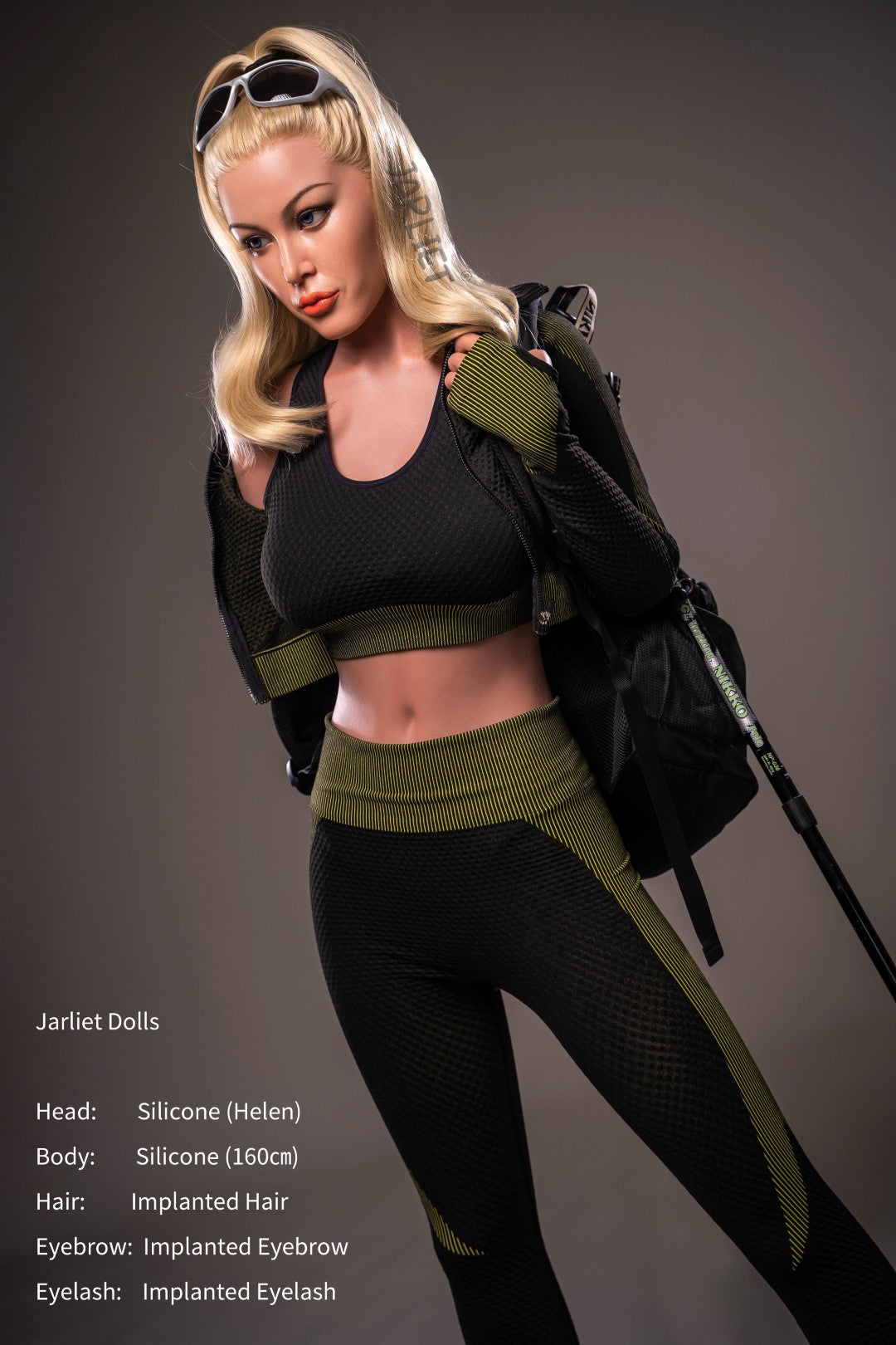 Sexuální panenka Helena (Jarliet 160 cm C-Cup silikon)