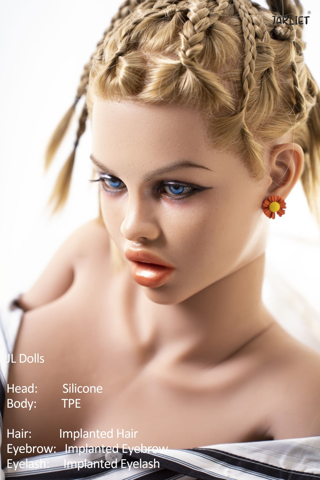 Nejlepší sexuální panenka (Jarliet 148cm E-pohár TPE+silikon)