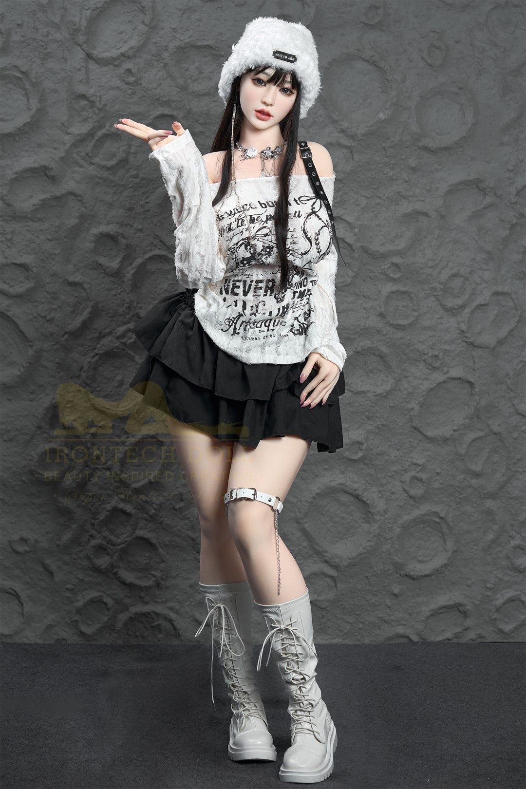 Sexuální panenka Yuna (Irontech Doll 165cm F pohár T1-1 silikon)