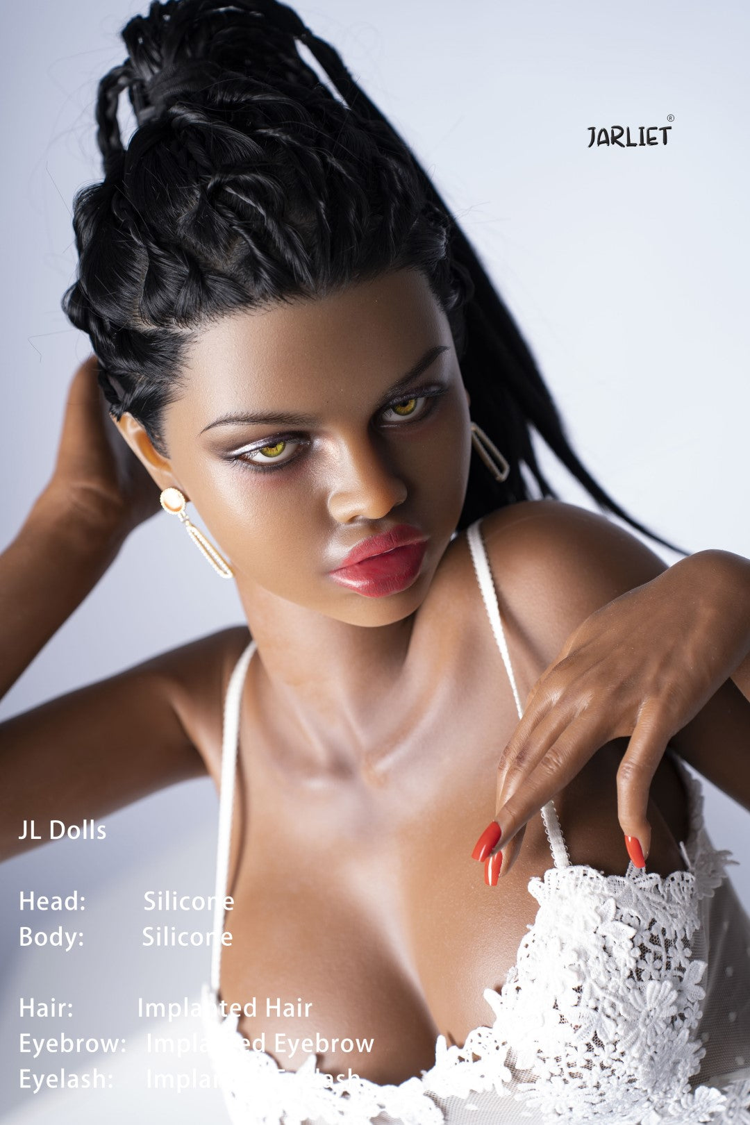 Nejlepší sexuální panenka (Jarliet 148cm silikonový E-Cup)