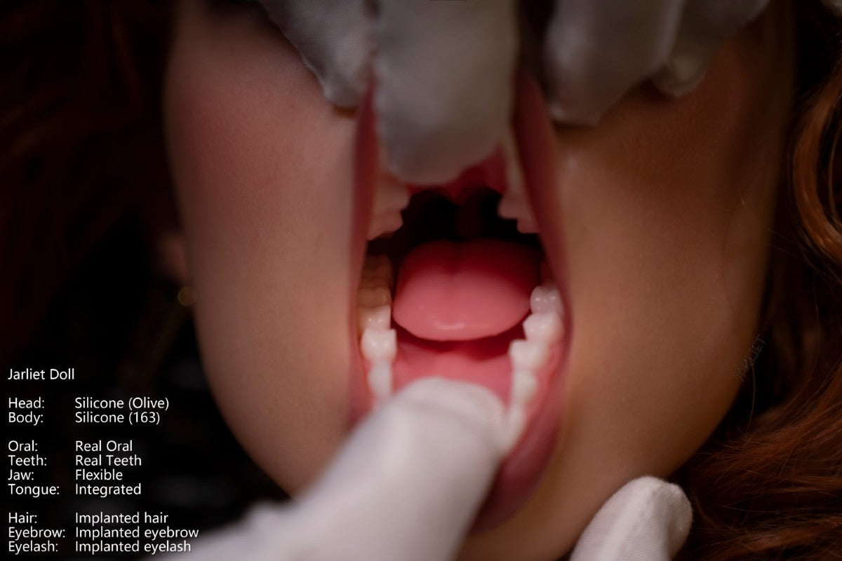 Olivová sexuální panenka (Jarliet 163 cm D-Cup silikon)