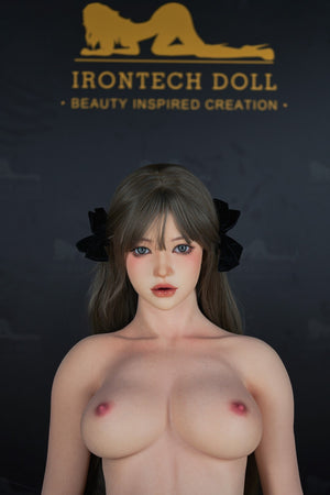 Evie Sex Doll (Irontech Doll 159cm D-kupa T4-1 silikon)
