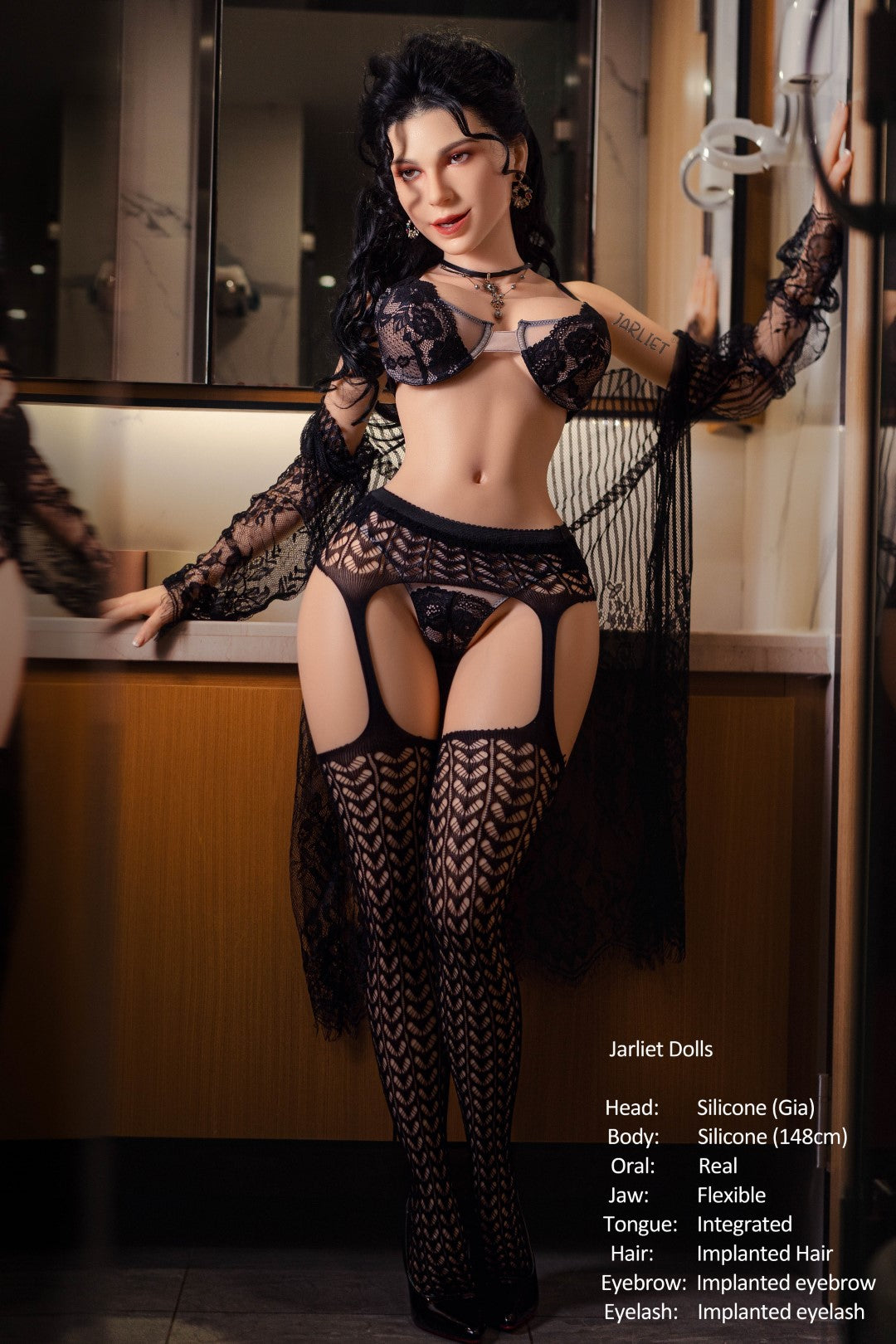 Gia Sex Doll (Jarliet 148cm silikonový E-Cup)