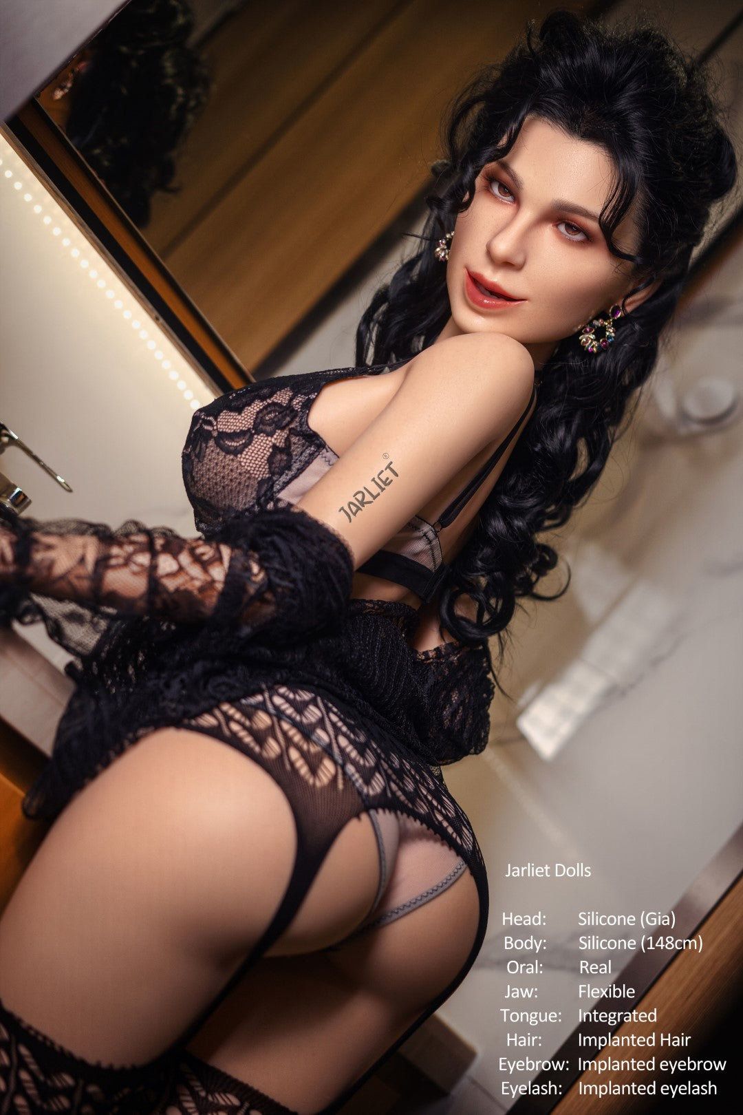 Gia Sex Doll (Jarliet 148cm silikonový E-Cup)