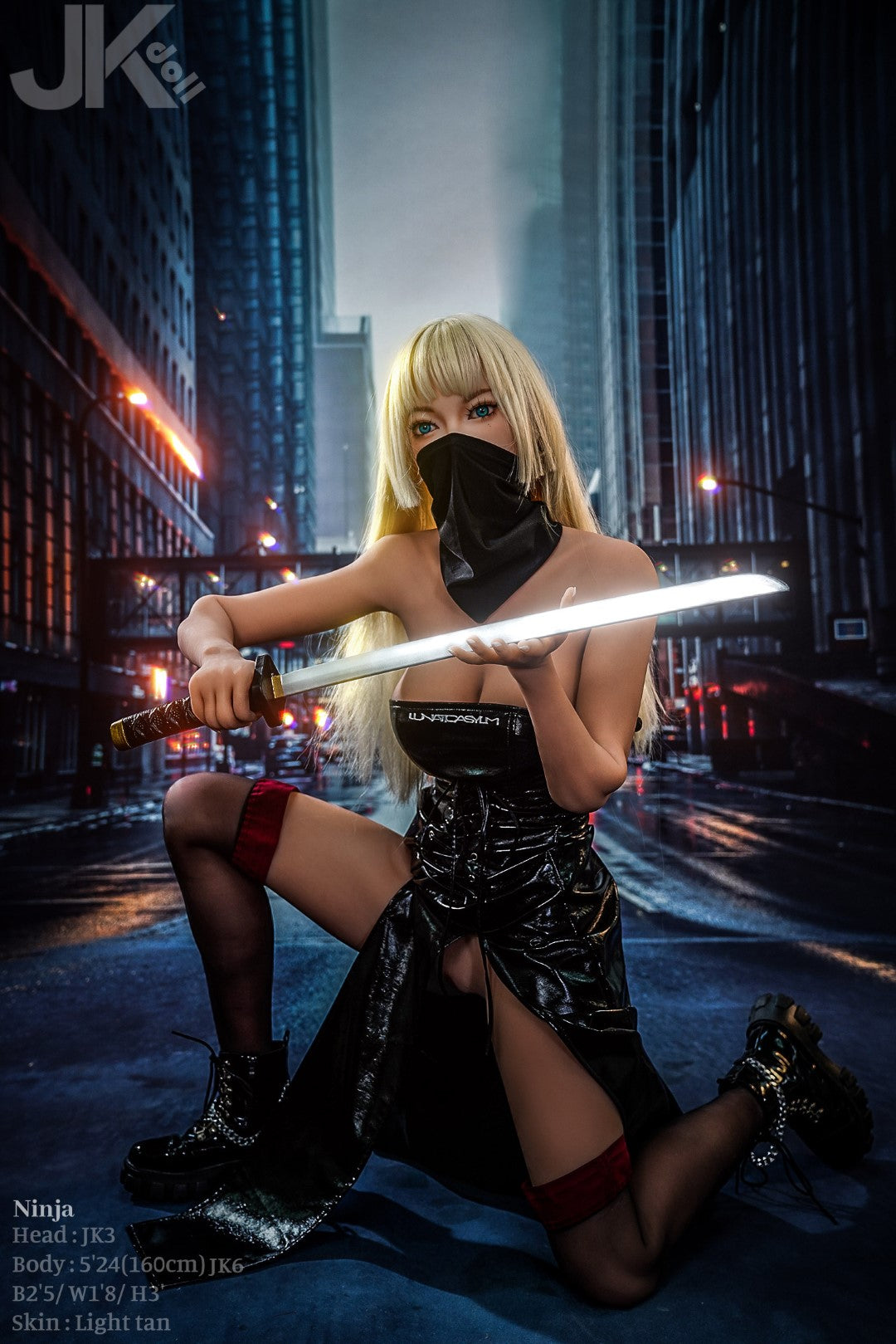 Ninja Sex doll (JK-Doll 160cm D-cup JK3 TPE)