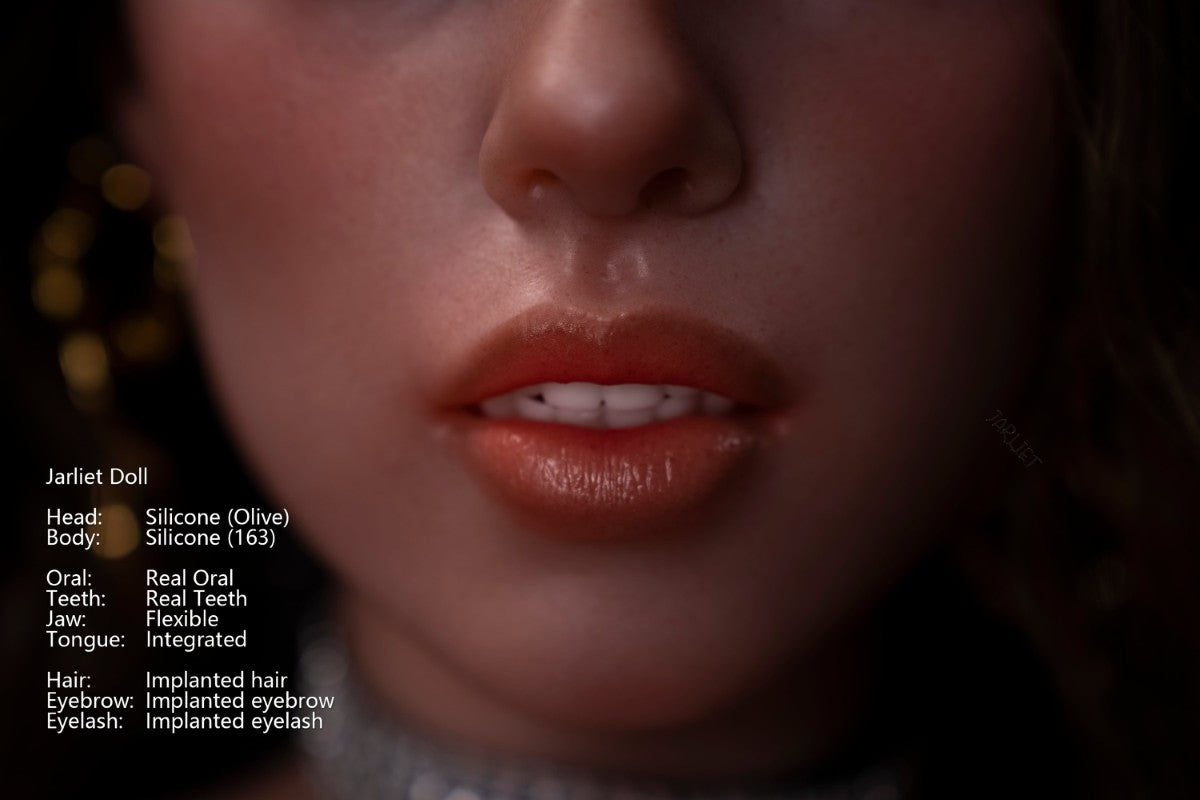 Olivová sexuální panenka (Jarliet 163 cm D-Cup silikon)